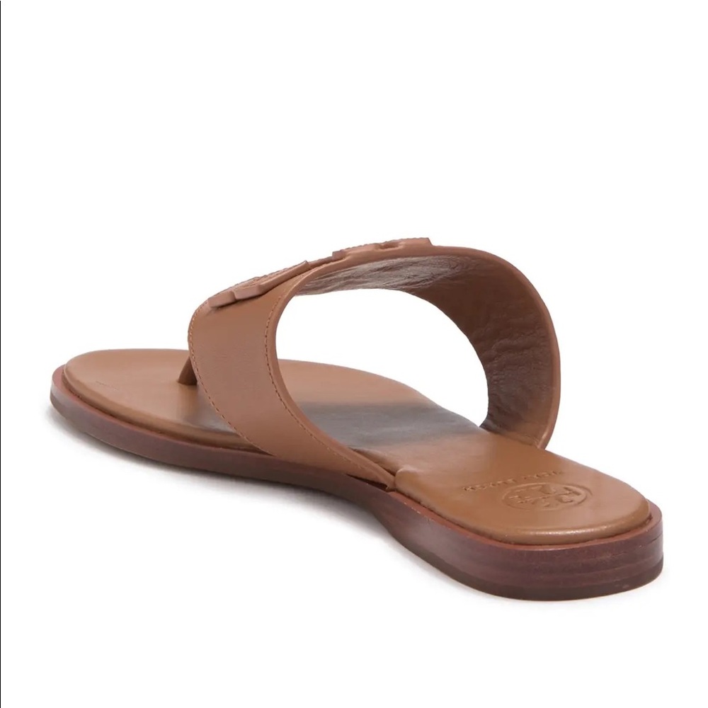 Tory Burch Weston Full Logo Thong Sandal - Picture 2 of 10